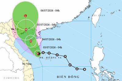 Bão số 1 chính thức hình thành, hướng vào ven biển Quảng Ninh - Hải Phòng