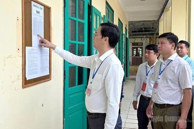 Bộ Giáo dục và Đào tạo vào cuộc rà soát, kiểm tra thi môn Toán của tỉnh Tuyên Quang