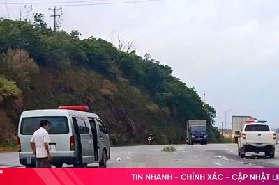 Xe khách va chạm xe máy, 2 người tử vong trên QL 1 ở Hà Tĩnh