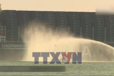 Tàu container chạy bằng LNG lớn nhất thế giới khai thác tuyến Á-Âu