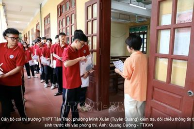 Bộ Giáo dục và Đào tạo kiểm tra, làm rõ kết quả thi môn Toán tại tỉnh Tuyên Quang