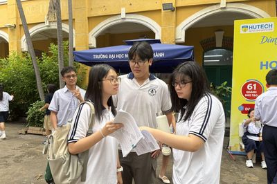 TP Hồ Chí Minh: Công bố đáp án khảo sát vào lớp 6 Trường Trần Đại Nghĩa