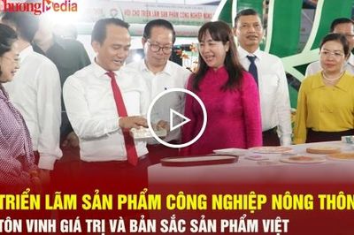 Triển lãm sản phẩm công nghiệp nông thôn: Tôn vinh giá trị và bản sắc sản phẩm Việt