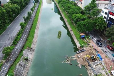 Hà Nội phục hồi, làm sống lại các dòng sông nội đô