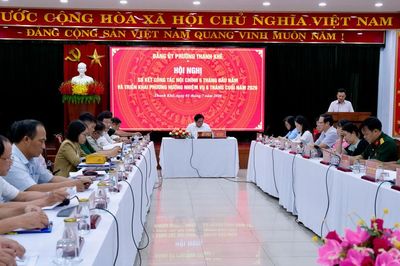 Phường Thanh Khê giữ vững an ninh chính trị, nâng cao chất lượng phục vụ nhân dân