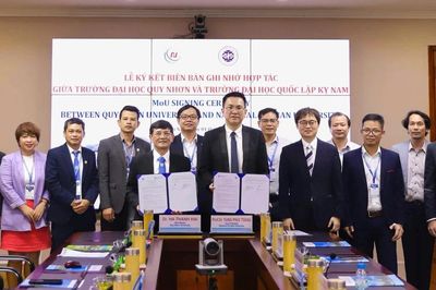 Trường Đại học Quy Nhơn hợp tác quốc tế với các cơ sở giáo dục đại học Đài Loan