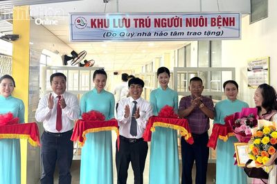 Bệnh viện Đa khoa Khánh Hòa khánh thành khu lưu trú cho người nuôi bệnh
