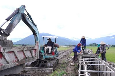 Xã Vạn Ninh giải ngân vốn đầu tư công 6 tháng đầu năm hơn 125 tỷ đồng