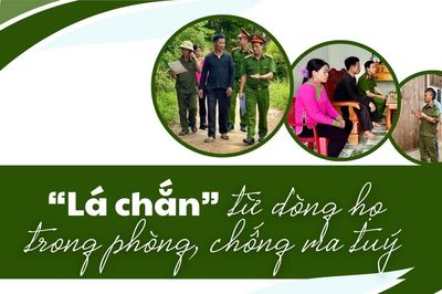'Lá chắn' từ dòng họ trong phòng, chống ma túy