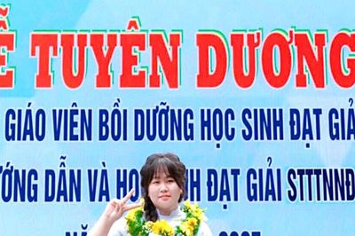 Quán quân điểm xét tốt nghiệp đến từ ngôi trường miền núi