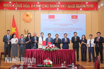 Sở Xây dựng ký kết Thỏa thuận hợp tác với Tập đoàn Xây dựng Thái Bình Dương (Trung Quốc)