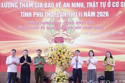 Khai mạc chung kết Hội thi Lực lượng tham gia bảo vệ an ninh, trật tự ở cơ sở giỏi tỉnh Phú Thọ lần thứ I năm 2026