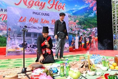 Phục dựng Lễ hội Xên Bản tại Ngày hội Văn hóa, Thể thao và Du lịch xã Thuận Châu năm 2026
