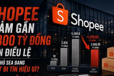 Vì sao Shopee rút gần 1.300 tỷ đồng vốn điều lệ giữa lúc vẫn dẫn đầu thị trường?