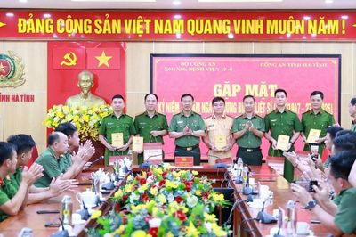 Tri ân các đồng chí thương binh trong lực lượng Công an Hà Tĩnh