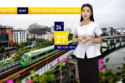 Dự báo thời tiết sáng | 03/07/2026