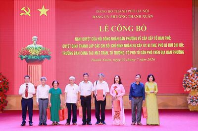Phường Thanh Xuân có 51 tổ dân phố sau sắp xếp