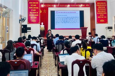 Sở Y tế đào tạo năng lực quản lý y tế cơ sở cho 112 cán bộ, công chức cấp xã