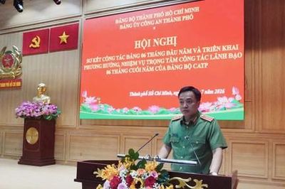 Đảng bộ Công an TPHCM sơ kết 6 tháng đầu năm 2026: Đạt nhiều kết quả nổi bật, toàn diện trên các mặt công tác