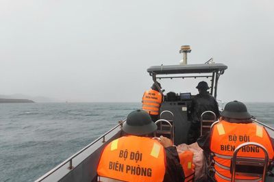 Chìm tàu cá trên vùng biển Quảng Ninh, 1 người mất tích