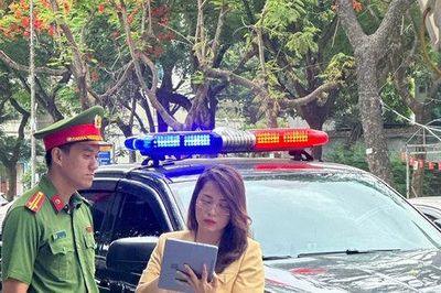 UAV tích hợp AI giúp Công an Hà Nội chủ động phát hiện, xử lý vi phạm từ trên không