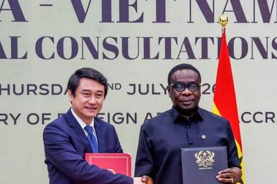 Ghana kêu gọi doanh nghiệp Việt Nam đầu tư trong nông nghiệp, khai thác khoáng sản, cơ sở hạ tầng, xe điện, năng lượng tái tạo