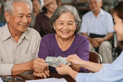 5 tỉnh, thành nâng trợ cấp hưu trí