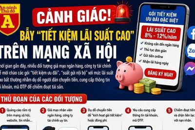Cảnh giác thủ đoạn dụ gửi tiết kiệm để chiếm đoạt tài sản