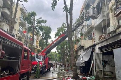 Sức khỏe bé trai trong vụ cháy biệt thự khiến 2 người tử vong ở Hà Nội