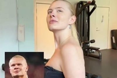 Video người mẫu Julia Grop bắt chước Haaland gây sốt mạng xã hội