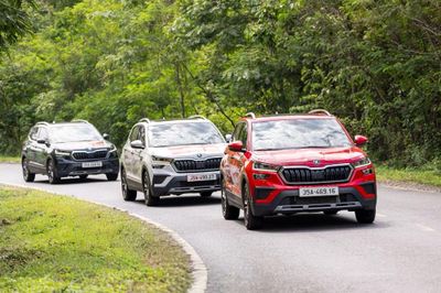 'Đặt lốp' đến 4 điểm cực Việt Nam bằng Skoda Kushaq, người lái nhận xét: Đi đường đá sỏi, lộ rõ chất xe