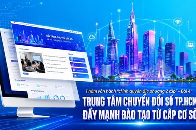 1 năm vận hành 'chính quyền địa phương 2 cấp' - Bài 4: Trung tâm Chuyển đổi số TP HCM đẩy mạnh đào tạo từ cấp cơ sở