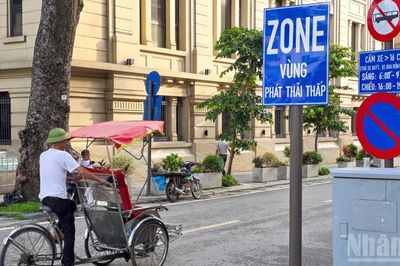 Hà Nội chuyển mình trong buổi đầu tiên áp dụng đề án 'Vùng phát thải thấp'