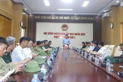 Quảng Ninh: Phường Móng Cái 1 chủ động ứng phó với bão số 1