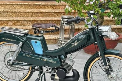 Xe đạp máy Mobylette MBK 881 cổ, chưa đổ xăng giá đắt hơn 140 triệu đồng
