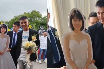 Cô dâu đột ngột qua đời, chú rể nghẹn ngào làm đám cưới theo cách đặc biệt