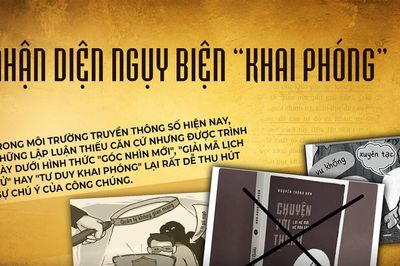 Nhận diện ngụy biện 'khai phóng': Từ cắt ghép tư liệu đến xuyên tạc lịch sử