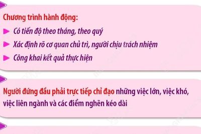 Tổng Bí thư, Chủ tịch nước: Chính phủ khẩn trương cụ thể hóa các nhiệm vụ thành chương trình hành động
