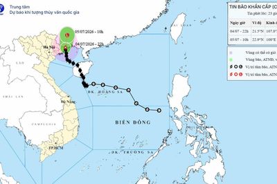 Bão số 1 đổ bộ đất liền, địa phương nào hứng chịu đầu tiên?