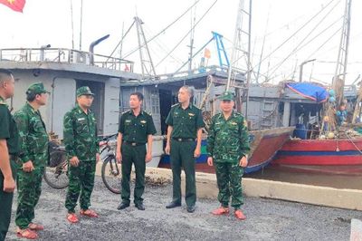 Bộ đội Biên phòng Ninh Bình triển khai '4 tại chỗ' ứng phó bão số 1