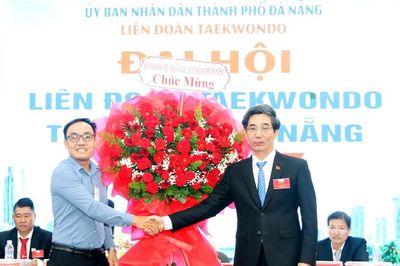Ông Trần Chí Cường giữ chức Chủ tịch Liên đoàn Taekwondo thành phố Đà Nẵng