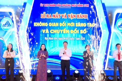 Phường Ngũ Hành Sơn ra mắt không gian đổi mới sáng tạo và chuyển đổi số