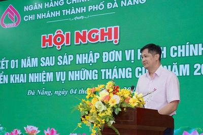 Tổng dư nợ Chi nhánh Ngân hàng Chính sách xã hội thành phố Đà Nẵng đạt hơn 16.200 tỷ đồng
