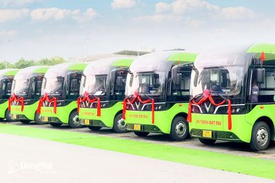 Thành phố Đồng Nai chính thức đưa xe buýt điện công nghệ sạch vào phục vụ người dân