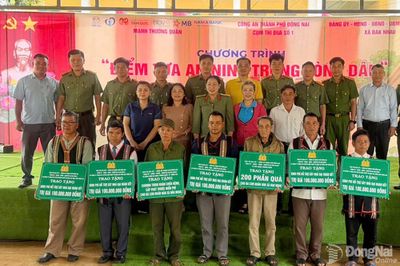 Công an thành phố Đồng Nai ra mắt mô hình Dân vận khéo Tiếng chiêng an ninh trong lòng nhân dân