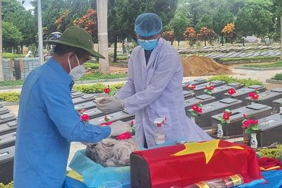 Khẩn trương tìm lại danh tính các anh hùng liệt sĩ