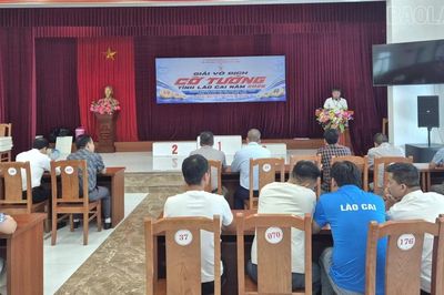 Bế mạc Giải Vô địch Cờ tướng tỉnh Lào Cai năm 2026