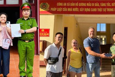 Lực lượng Công an cơ sở tỉnh Lào Cai liên tiếp trao trả tài sản cho du khách quốc tế