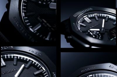 Cận cảnh bộ sưu tập Casio G-Shock Luxe Black: Sự giao thoa giữa phong cách tối giản và độ bền quân đội