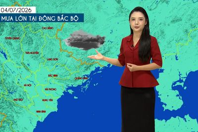 Dự báo thời tiết tối | 04/07/2026